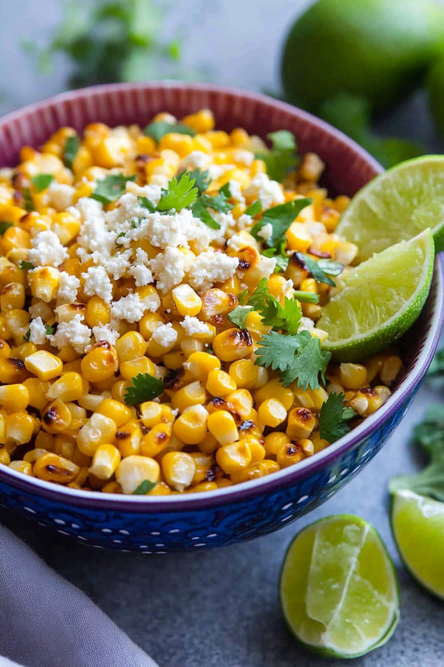 Charred Skillet Mexican Street Corn: A Quick & Easy Beginner Recipe